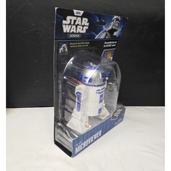Star Wars Science R2-D2 Microviewer Science Magnifier + 12 Specimen Slides NEW - Picture 7 of 14